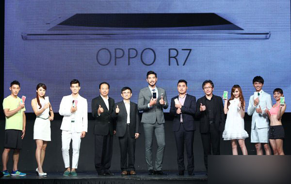 OPPO R7在台湾发布