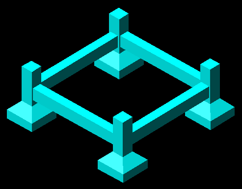 AutoCAD倒角、面拉升、阵列建模教程 脚本之家 AutoCAD建模教程