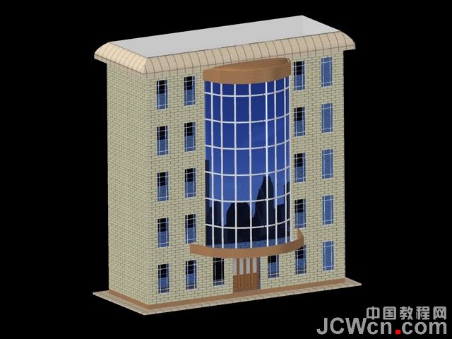 autocad 2011曲面命令创建楼房 脚本之家 autocad教程