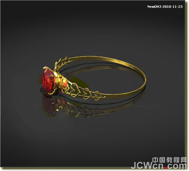 AutoCAD绘制璀璨的钻石戒指 脚本之家 AutoCAD教程