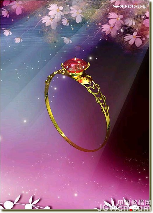 AutoCAD绘制璀璨的钻石戒指 脚本之家 AutoCAD教程