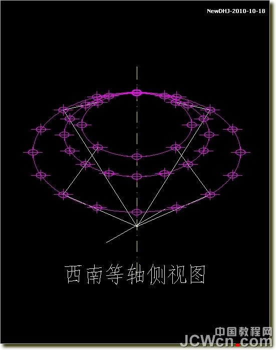 AutoCAD绘制璀璨的钻石戒指 脚本之家 AutoCAD教程