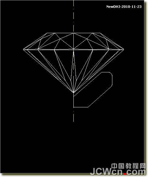 AutoCAD绘制璀璨的钻石戒指 脚本之家 AutoCAD教程
