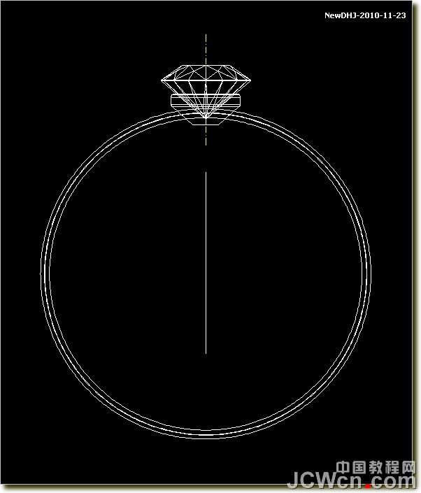 AutoCAD绘制璀璨的钻石戒指 脚本之家 AutoCAD教程