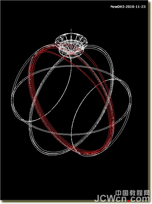 AutoCAD绘制璀璨的钻石戒指 脚本之家 AutoCAD教程