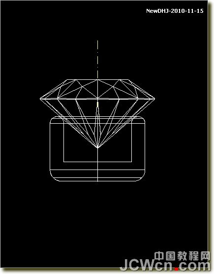 AutoCAD绘制璀璨的钻石戒指 脚本之家 AutoCAD教程
