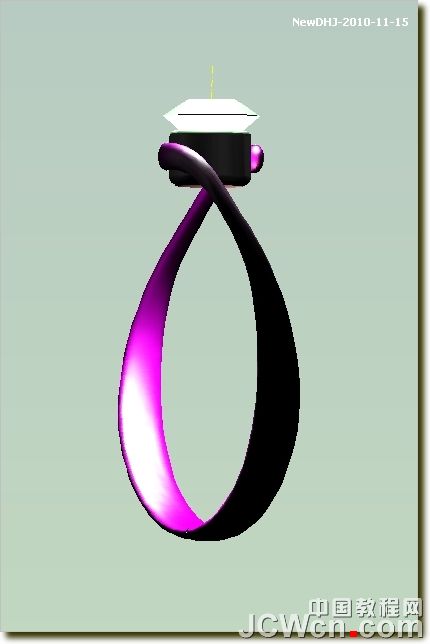 AutoCAD绘制璀璨的钻石戒指 脚本之家 AutoCAD教程