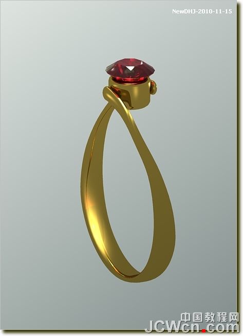 AutoCAD绘制璀璨的钻石戒指 脚本之家 AutoCAD教程