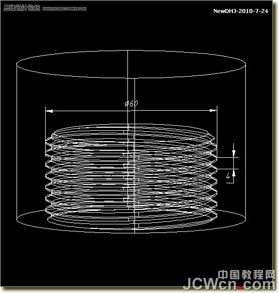 AutoCAD三维建模教程:三通管的制作过程,PS教程,思缘教程网