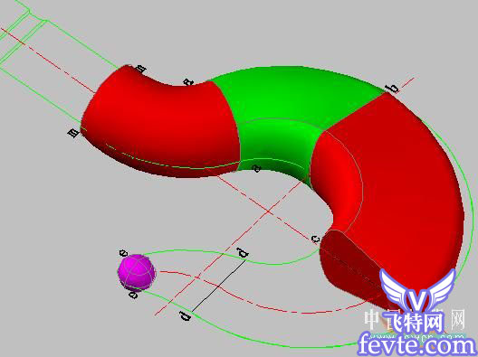AutoCAD 2007放样制作三维吊钩 脚本之家 CAD教程