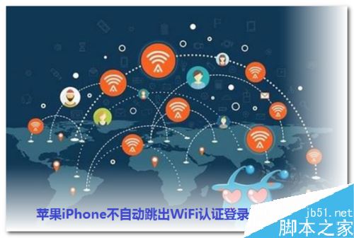 苹果手机不自动跳出WiFi认证登录页怎么办？