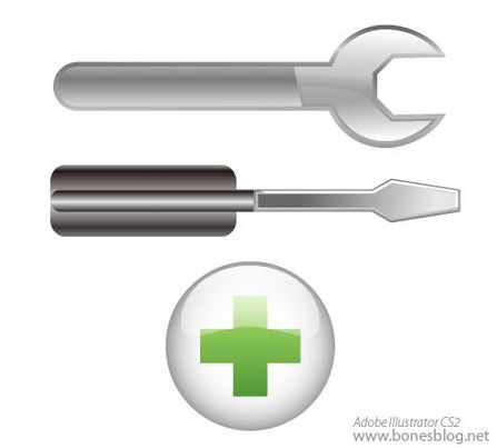 Illustrator绘苹果风格图标：组合技巧_脚本之家转载