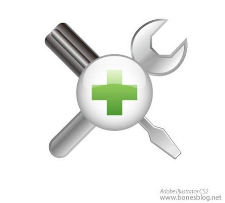 Illustrator绘苹果风格图标：组合技巧_脚本之家转载