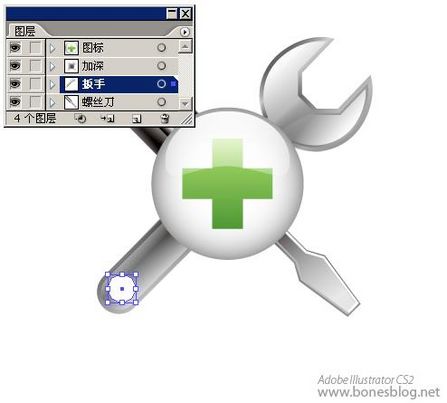 Illustrator绘苹果风格图标：组合技巧_脚本之家转载