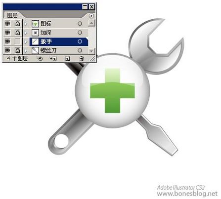 Illustrator绘苹果风格图标：组合技巧_脚本之家转载