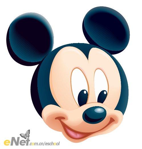Illustrator教程：绘制米老鼠(9)