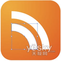 Illustrator绘制RSS图标按钮_脚本之家jb51.net网络整理