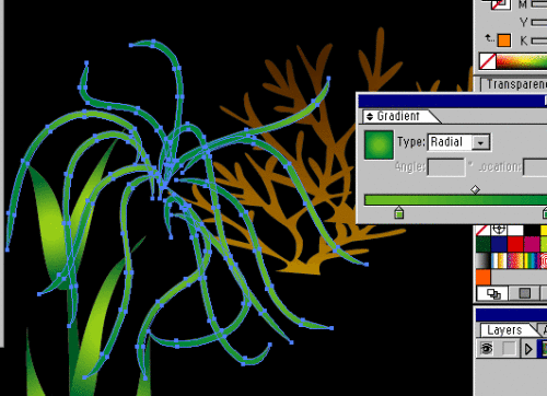 Illustrator绘制美丽的海底世界_脚本之家jb51.net