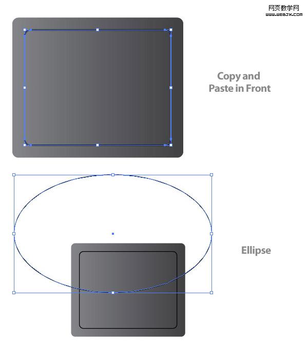 Illustrator教程:制作矢量电影场记板图标_jb51.net5