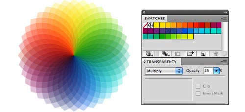 Illustrator教程:制作幻彩变幻线-脚本之家