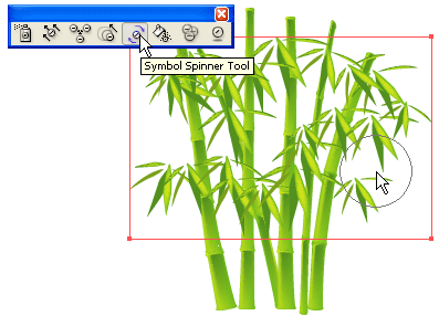 Illustrator教程:制作大片竹林-脚本之家