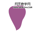 Illustrator渐变网格绘制紫百合-脚本之家