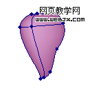 Illustrator渐变网格绘制紫百合-脚本之家