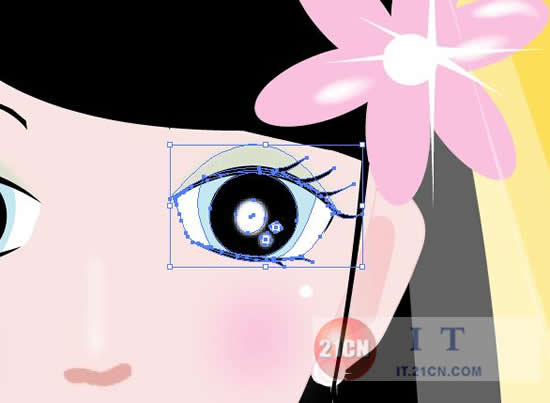 Illustrator教程：高贵美丽大方佳人_jb51com