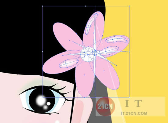 Illustrator教程：高贵美丽大方佳人_jb51com