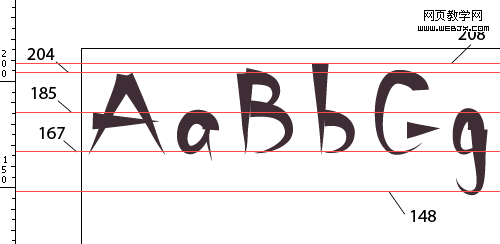 从 Illustrator 到 FontLab（图二）