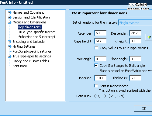 从 Illustrator 到 FontLab（图十一）