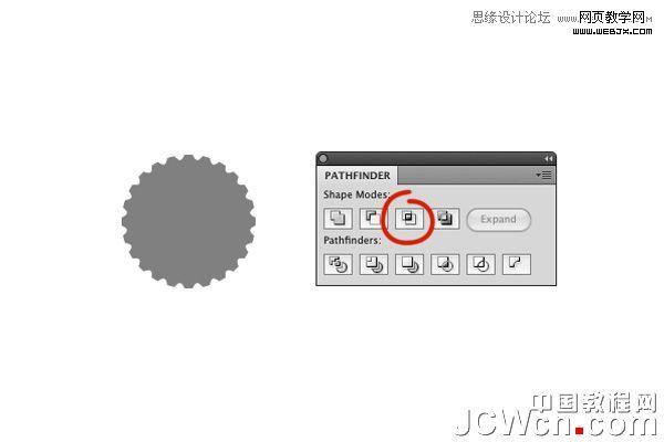 Illustrator CS4教程:绘制矢量瓶盖_脚本之家