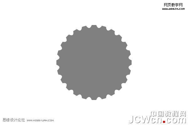 Illustrator CS4教程:绘制矢量瓶盖_脚本之家