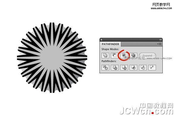 Illustrator CS4教程:绘制矢量瓶盖_脚本之家