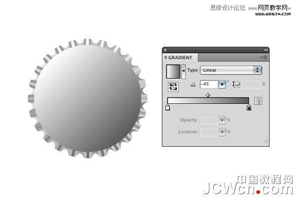 Illustrator CS4教程:绘制矢量瓶盖_脚本之家