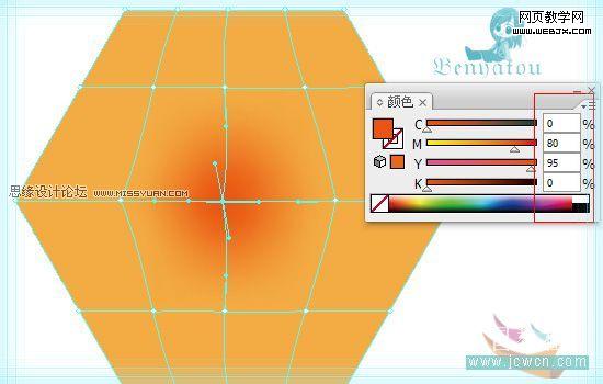 Illustrator教程:绘制梦幻的白色花朵_脚本之家