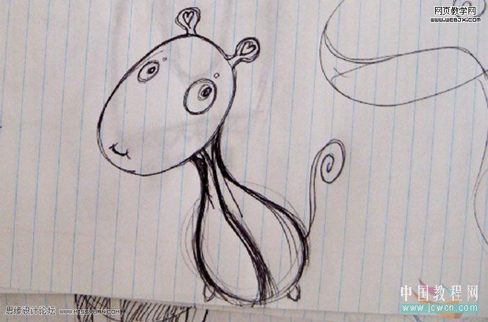 Illustrator鼠绘教程:绘制可爱卡通动物_脚本之家