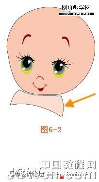 Illustrator绘制人物教程:可爱卡通宝宝_脚本之家