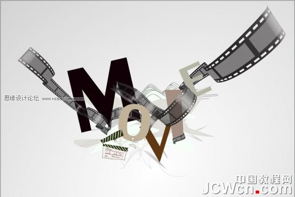 运用AI打造胶片缠绕出抽象的freestyle效果_jb51.com