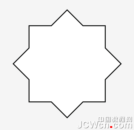 Illustrator实用教程：八瓣莲花形状的制作技巧_中国教程网