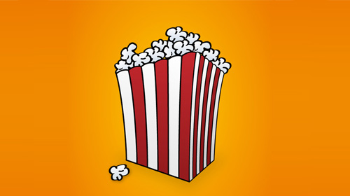 create a popcorn box