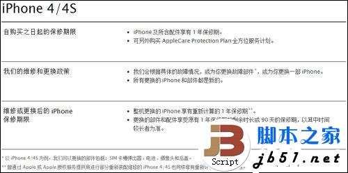 国行iphone和港行iphone保修知识解读_脚本之家