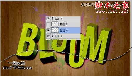 Illustrator结合PS制作超酷的立体字教程,脚本之家