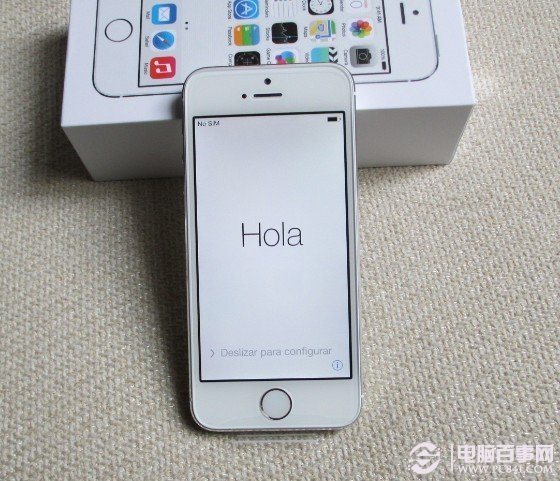 iPhone5s激活第二步开机