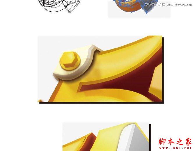 Illustrator绘制海报中常见的艺术字教程,脚本之家