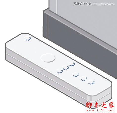 Illustrator使用3D工具和参考线来创建立体的图标,脚本之家