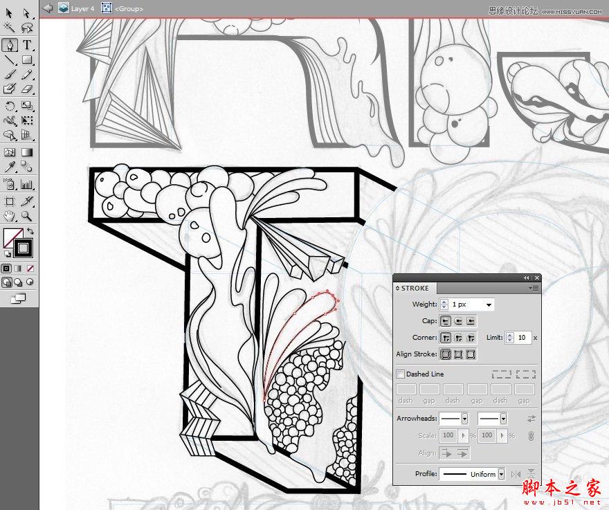 Illustrator CS5实例讲解制作方法指南,脚本之家