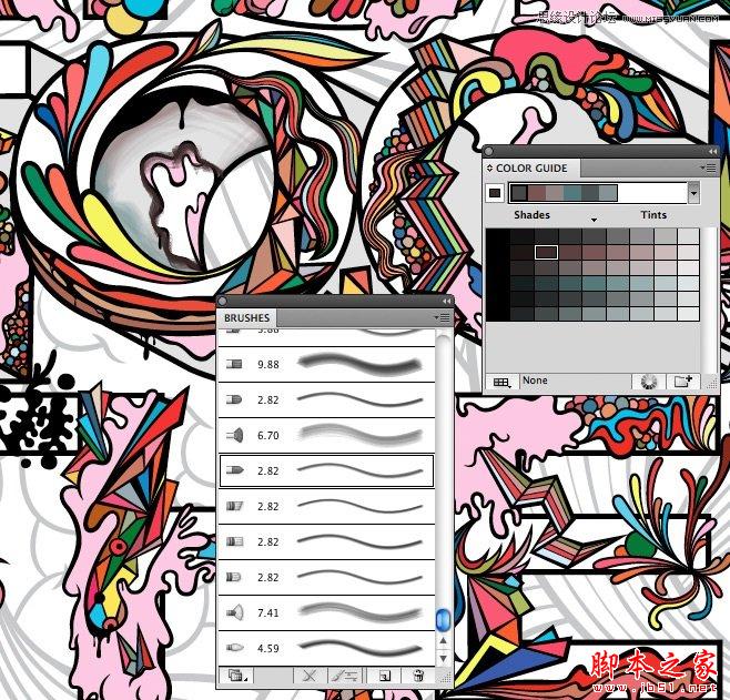 Illustrator CS5实例讲解制作方法指南,脚本之家