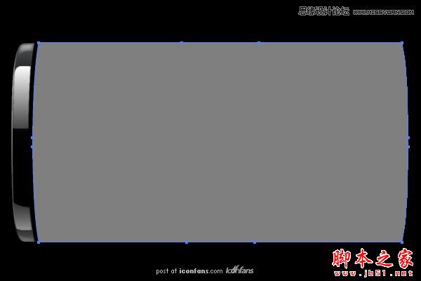 Illustrator绘制质感电池图标,脚本之家