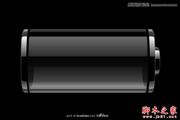Illustrator绘制质感电池图标,脚本之家